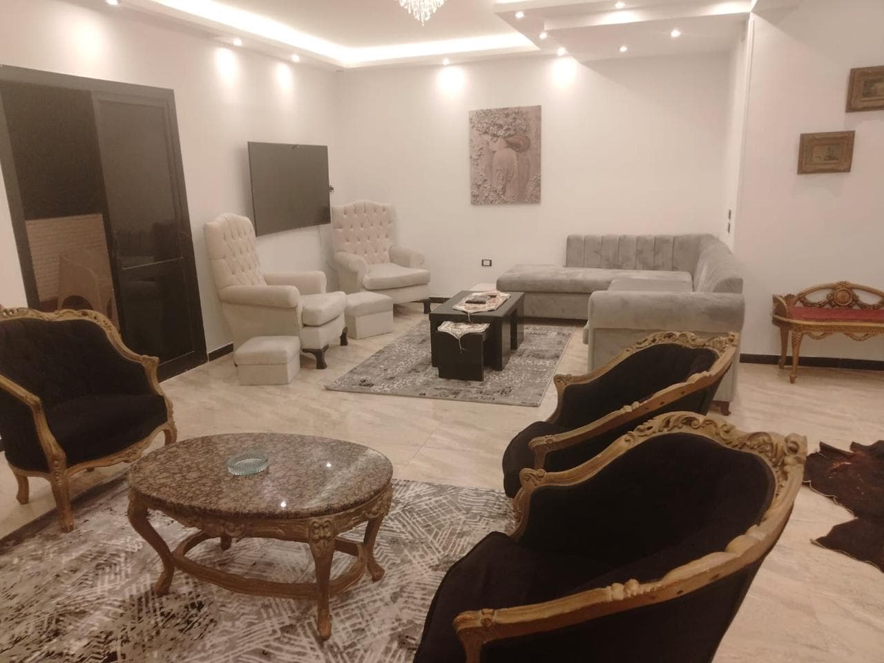 للايجار من المالك مباشرة بسعر مغري جدا شقة سوبرلوكس مفروشة فيو بانوراما اول مكرم عبيد 2