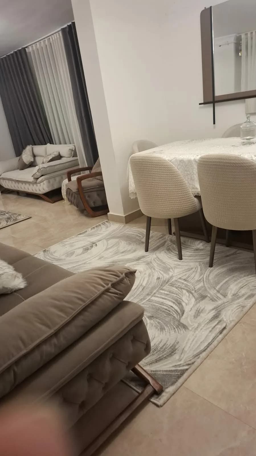 شقة مفروشة للإيجار – سموحة، الإسكندرية – 3 غرف نوم 2