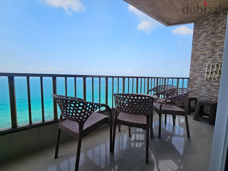 Serviced furnished apartment Directly Sea View For Rent daily 1