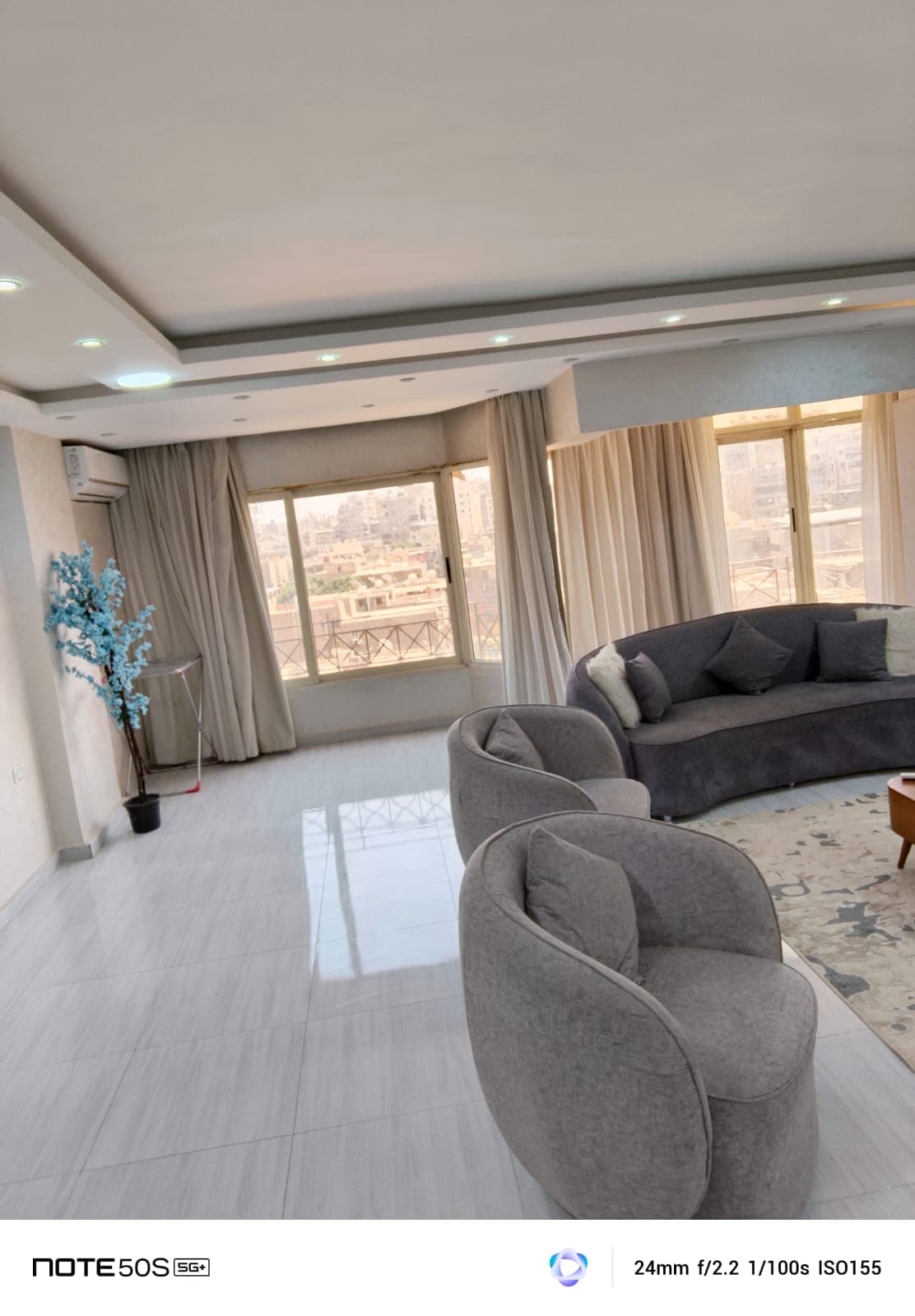 شقة مفروش فاخرة للايجار المهندسين شارع شهاب 1