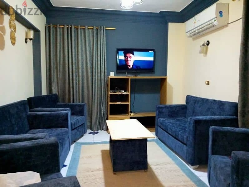 شقة مفروشة ومكيفة بالكامل للايجار 1