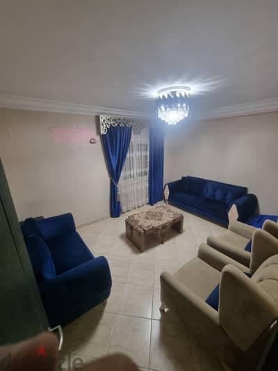 شقه مفروشه للايجار بكمبوند عمارات منتصر فيصل 9