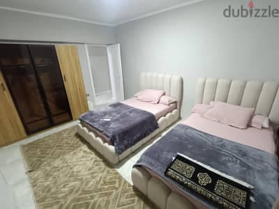 شقة مفروشة بالمهندسين أحمد عرابي للايجار اليومى لأسرة 2