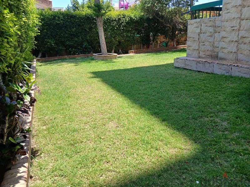 شقة ارضي بجنينة كبيرة بالمعمورة الشاطئ من المالك 1