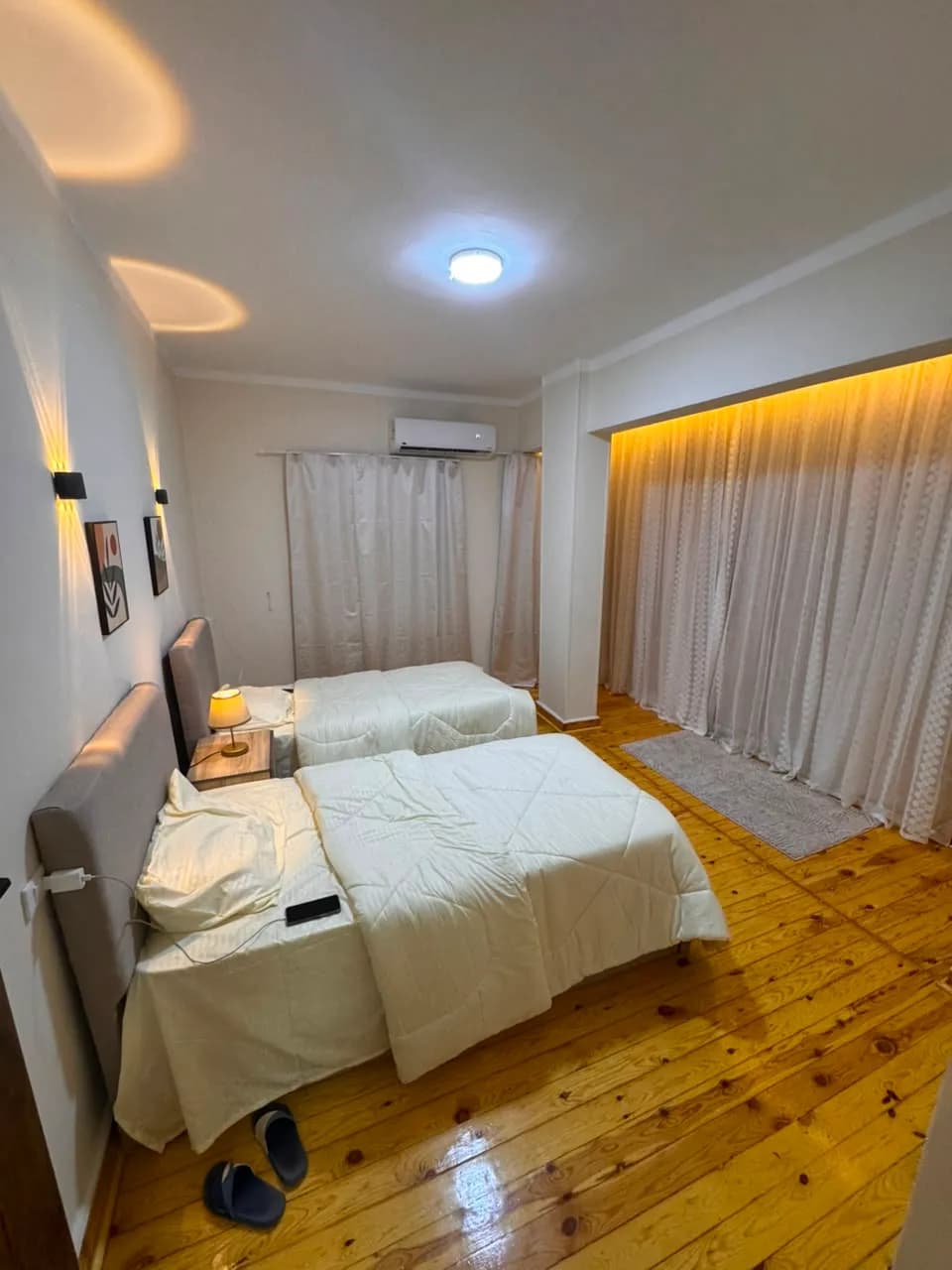 Furnished apartment for rent, two bedrooms, bathroom, kitchen, Mohandessin, Omar Toson Street 1