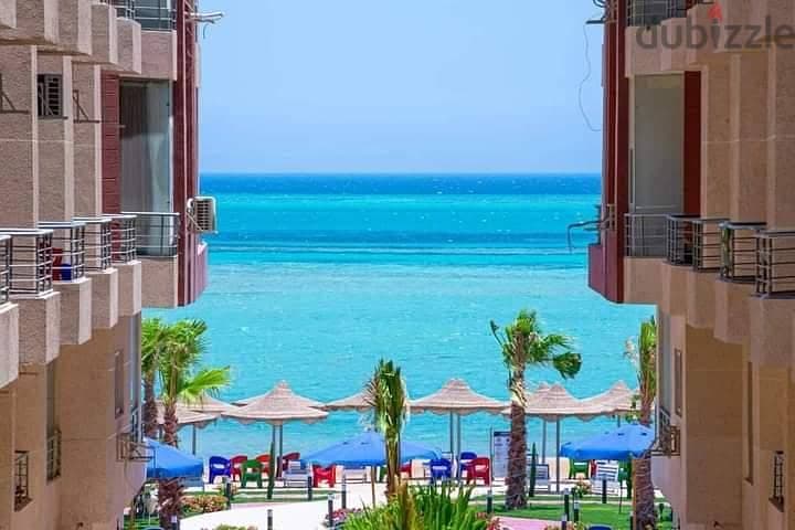 غرفه فندقيه للايجار فى كمبوند صف اول بحر 1