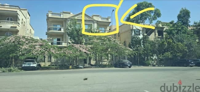 للايجار شقه مميزة بالبنفسج 6 تطل على حديقه 2