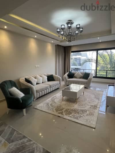 شقه مفروشه للايجار بالقاهره الجديده كمبوند واتر واى the waterway 2
