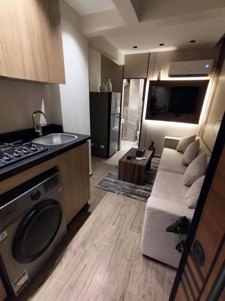 Studio with 2 rooms and a living room for rent in First District 5