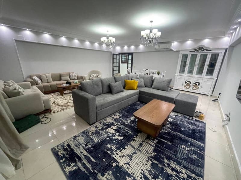 Furnished 3-Bedroom Apartment for Rent in Dokki 1