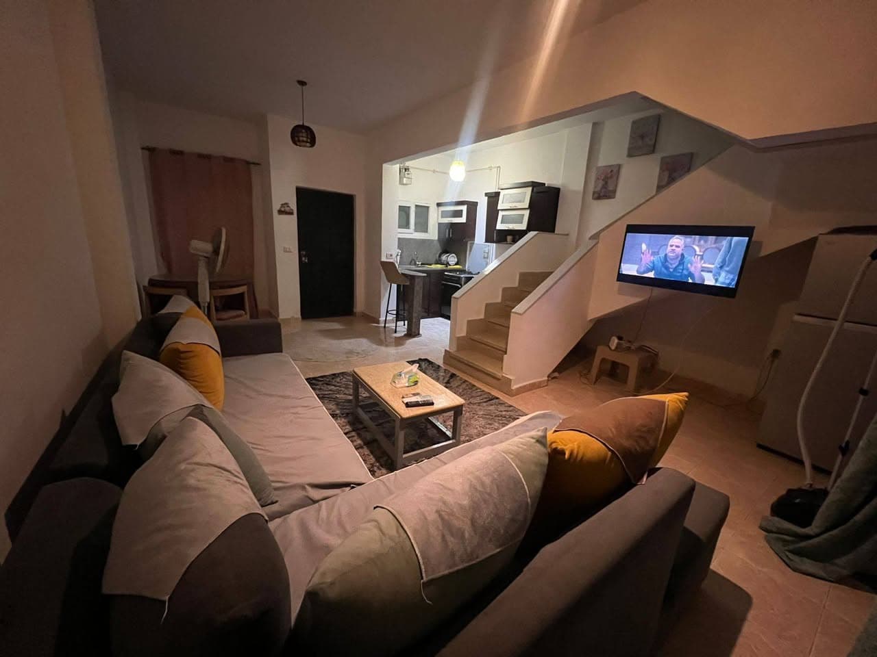 Furnished duplex studio for rent in Sheikh Zayed 2