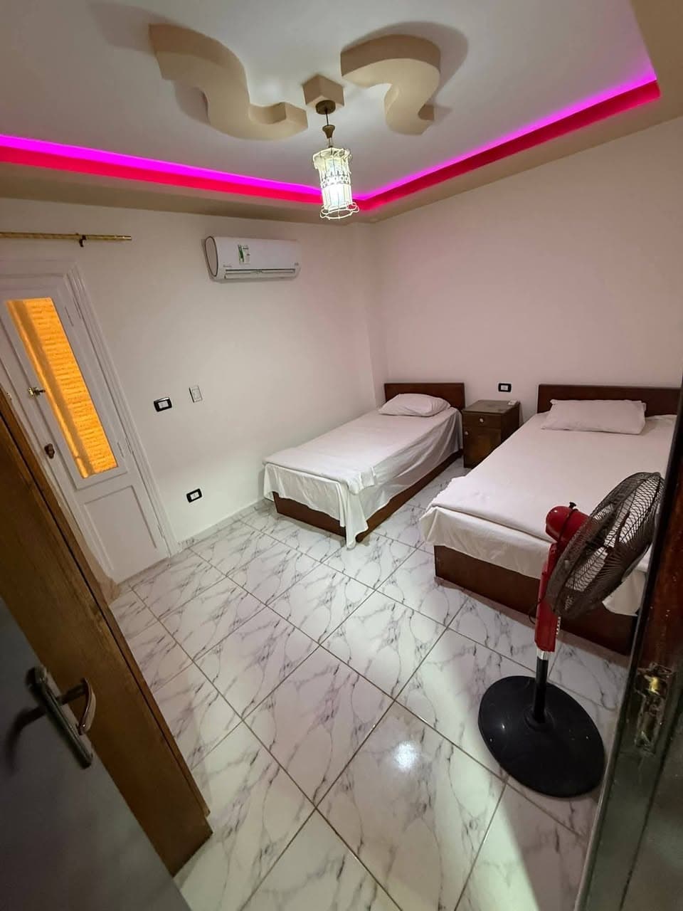 Chalet with 3 bedrooms for rent in Badr Village, North Coast 2