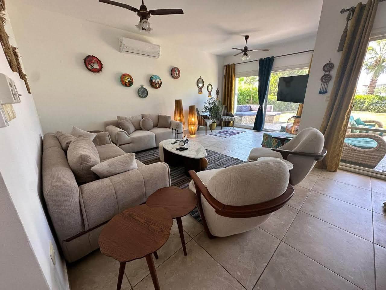 Duplex 4 bedrooms for rent in Amwaj, North Coast 5