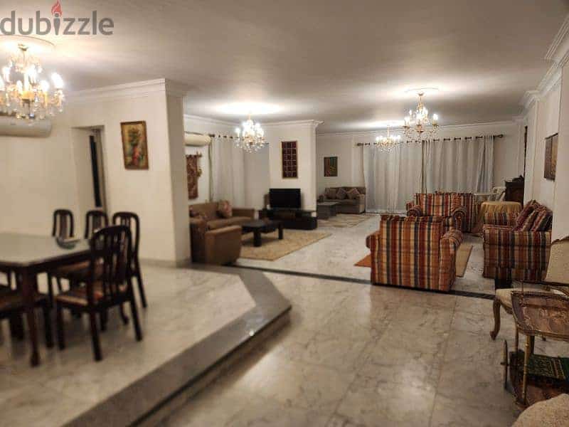 ايجار مفروش فاخر بالمقطم 260 م قريبة من ش 9 Fully furnished apartment 1