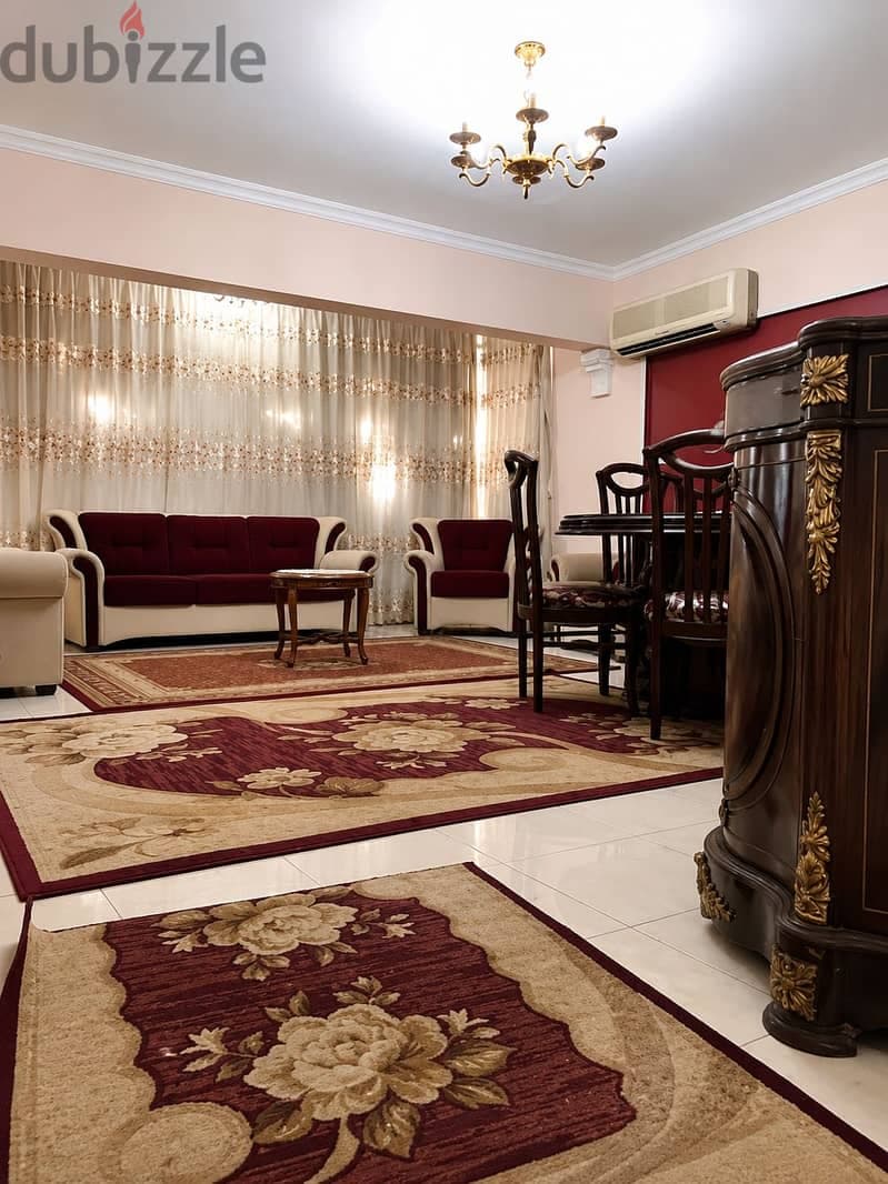 شقة للإيجار فى تعاونيات سموحة 1