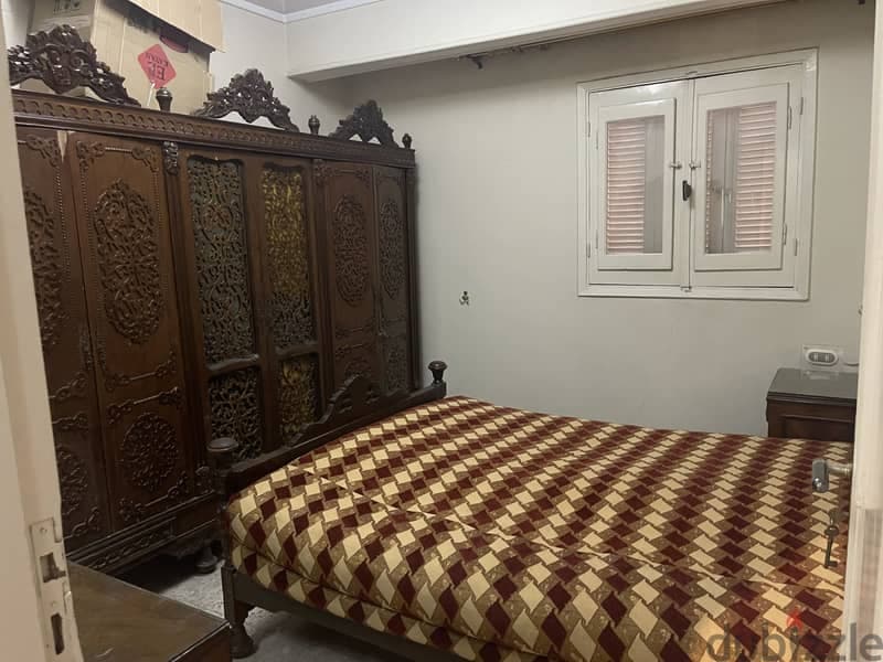 شقة للإيجار مفروشة اول طريق شوبر امام شركة مطاحن الدقيق 1