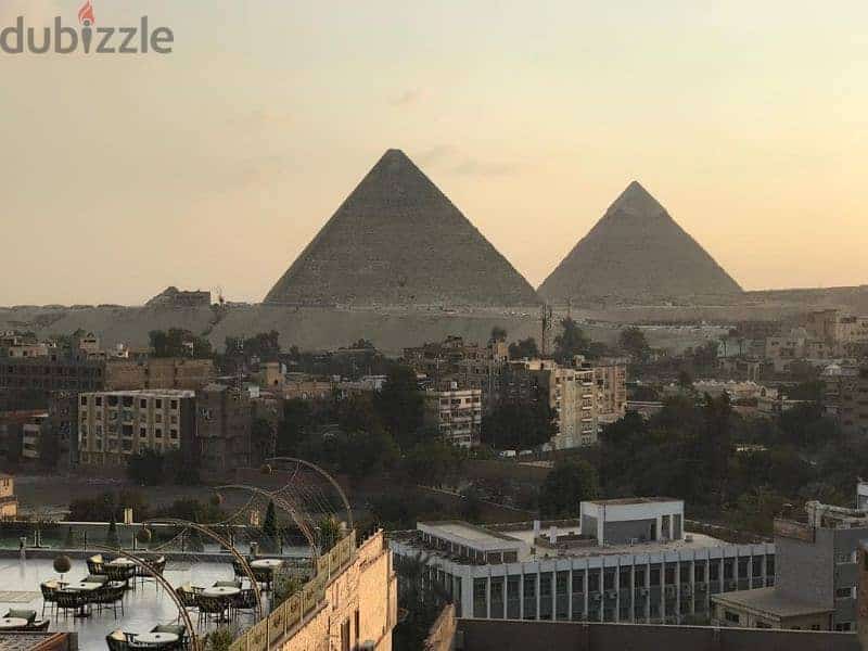 شقة مفروشة فيو الاهرامات للايجار 1