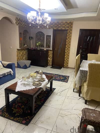 من المالك مباشره شقه مفروشه للايجار فى زهراء المعادى الشطر ال 13 7